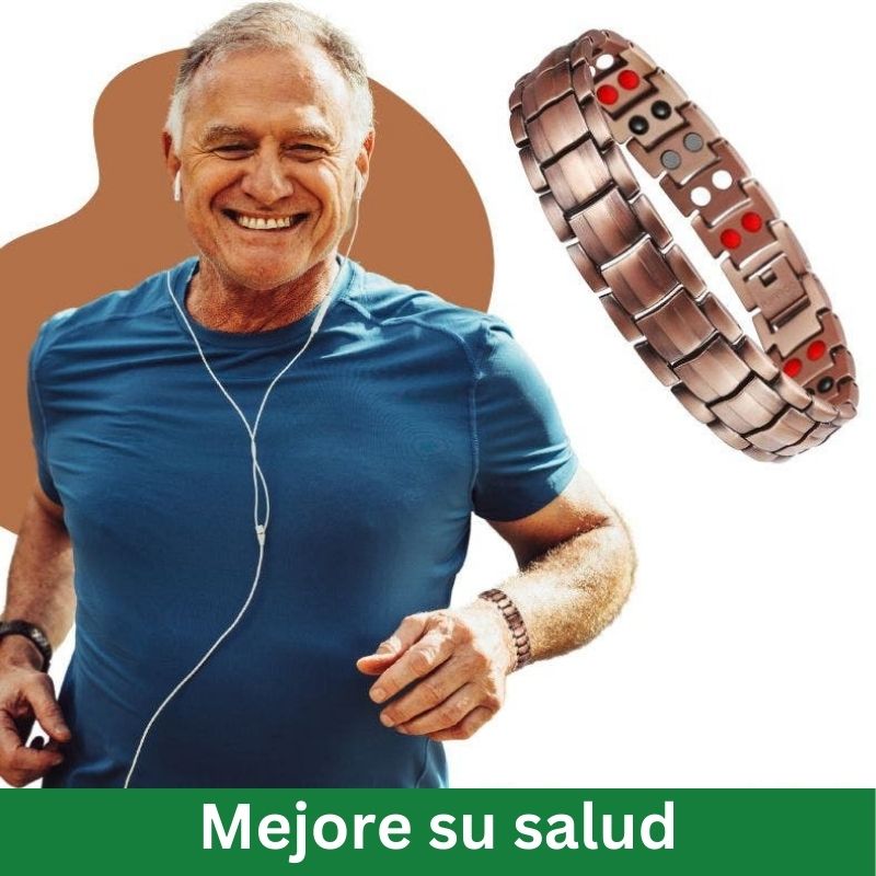 1+1 GRATIS - Pulsera magnética terapéutica para hombre